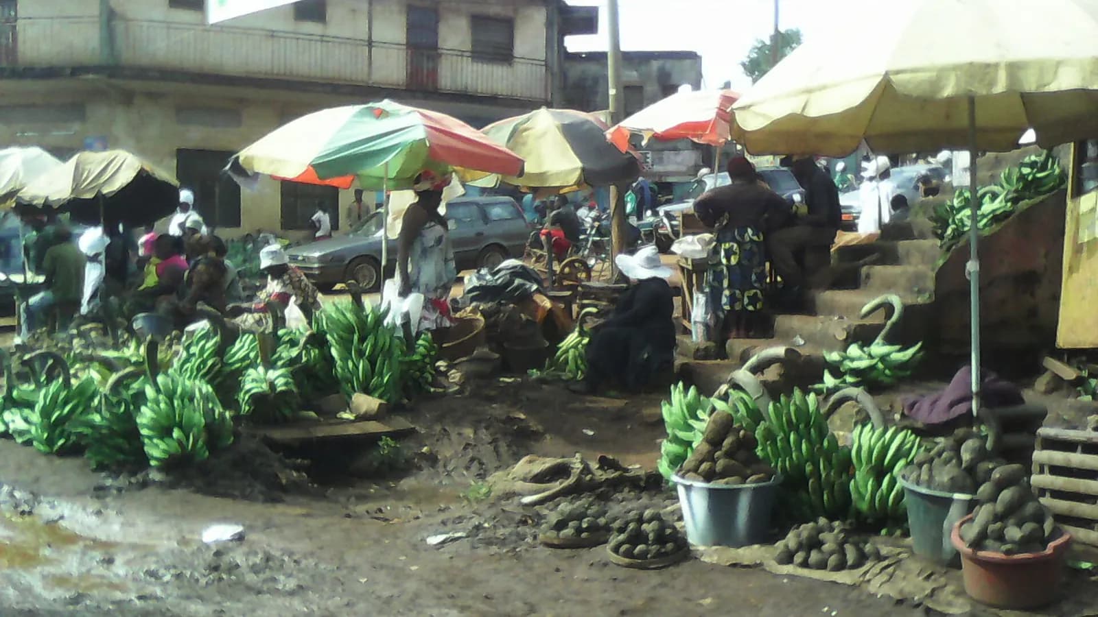 Le marché de Bafoussam
